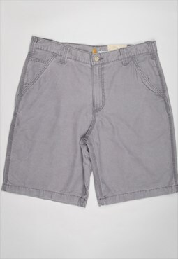 Carhartt loose fit grey cargo shorts