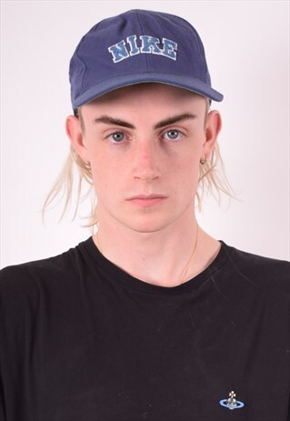 NIKE MENS VINTAGE CAP ONE SIZE BLUE 90S