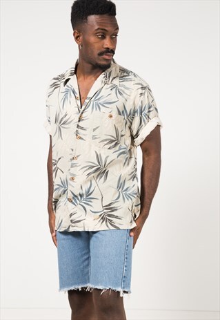VINTAGE 80S HAWAIIAN SHIRT / S1700