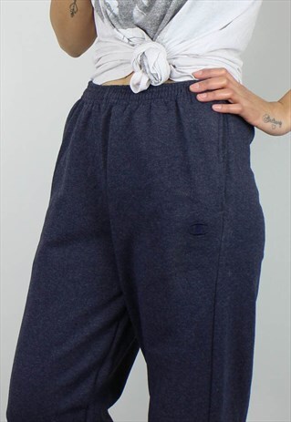 VINTAGE CHAMPION JOGGERS SWEATPANTS WITH LOGO