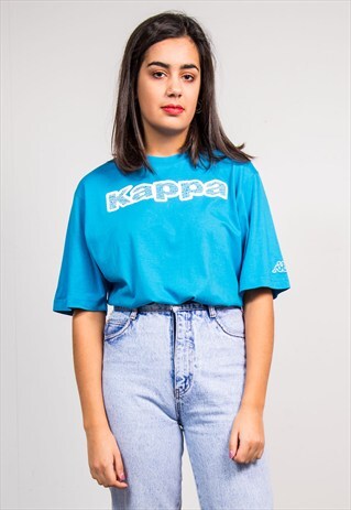 VINTAGE 90'S BLUE KAPPA T-SHIRT