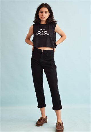 90'S RETRO HIGH WAIST MOMS DENIM JEANS