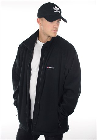 VINTAGE BERGHAUS FULL ZIP FLEECE TOP