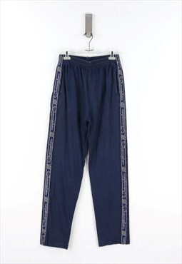 Vintage Champion Tracksuit Pants in Blue - S