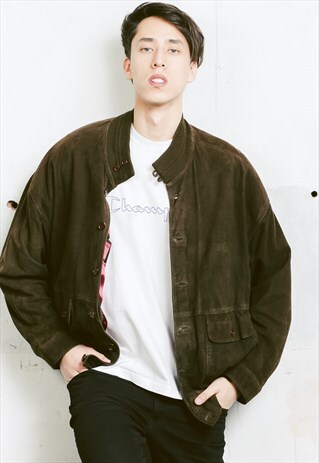 VINTAGE 90S VELVET BOMBER JACKET