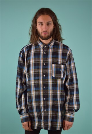VINTAGE 90'S CHECKED SHIRT