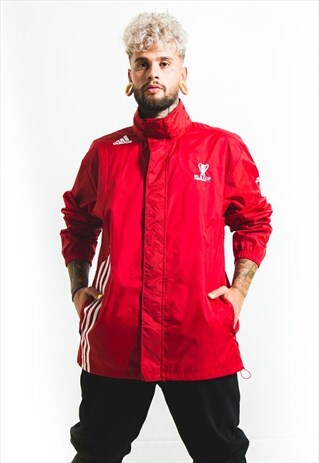 VINTAGE 80S ADIDAS WINDBREAKER JACKET / 2605