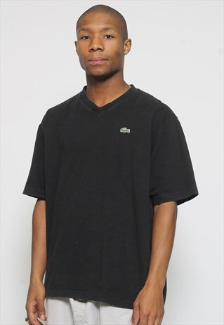 VINTAGE LACOSTE PIQUE COTTON T-SHIRT