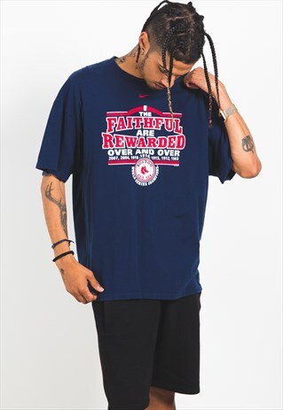 VINTAGE 90S NIKE SPORT T-SHIRT / S3515
