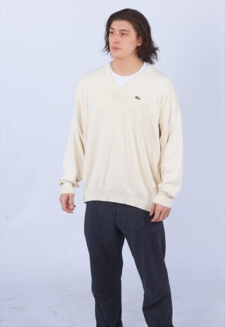 VINTAGE LACOSTE KNITTED JUMPER