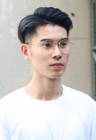 GOLD METAL ROUND GLASSES