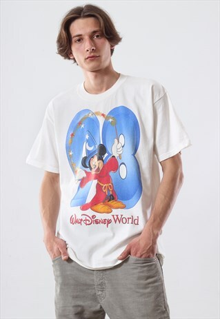 VINTAGE MENS MICKEY MOUSE DISNEY GRAPHIC TEE T SHIRT