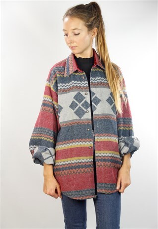 OVERSIZE LUMBERJACK SHIRT / WINTER SHIRT