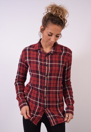 VINTAGE SHIRT CHECK RED
