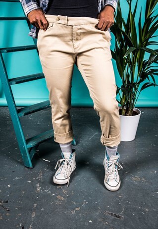 VINTAGE RALPH LAUREN TROUSER IN BEIGE