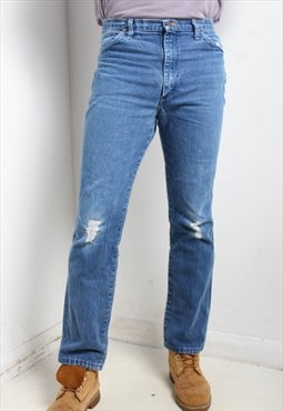 Vintage Wrangler Skinny Fit Jeans Blue 