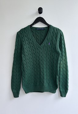 Vintage Ralph Lauren V Neck Sweater Jumper