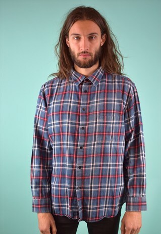 VINTAGE 90'S CHECKED SHIRT