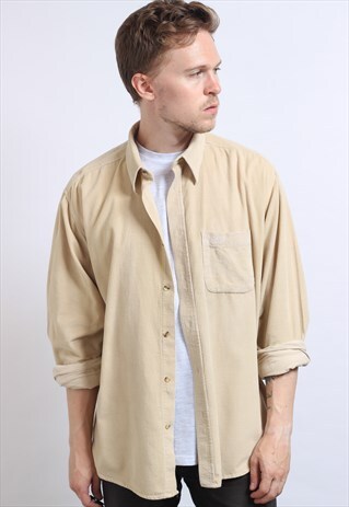 VINTAGE BOSS CORDUROY SHIRT