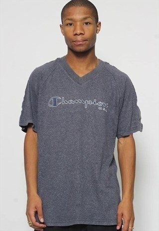 VINTAGE CHAMPION TAPE LOGO T-SHIRT