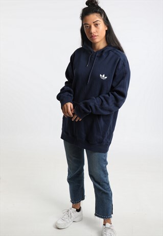 90S ADIDAS EMBRODIERED LOGO HOODIE