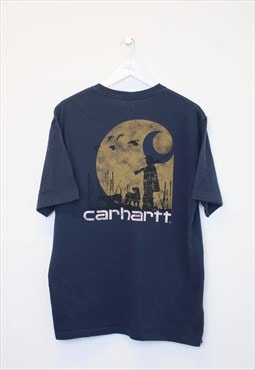 Vintage Carhartt graphic t-shirt in navy. Best fits M