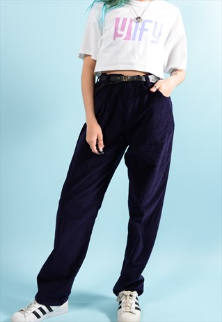 CORDUROY TROUSERS