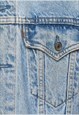 VINTAGE ORANGE TAG LIGHT WASH LEVI'S DENIM JACKET - M