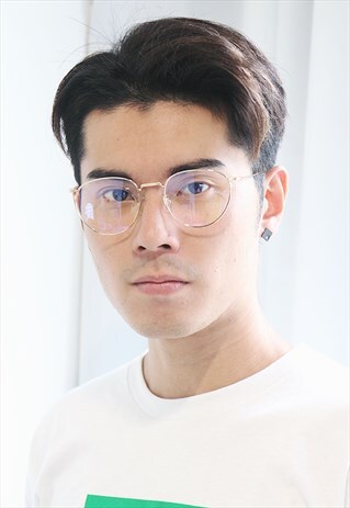 GOLD METAL GLASSES