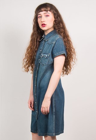 VINTAGE 90'S DENIM DRESS
