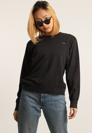 VINTAGE CHAMPION EMBROIDERED LOGO SWEATSHIRT