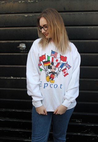 VINTAGE DISNEY EPCOT SWEATSHIRT