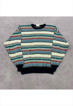 Vintage Knitted Jumper Men's XL