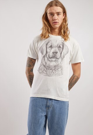 VINTAGE DOG T-SHIRT
