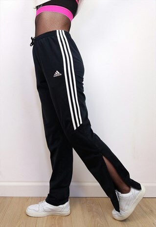 VINTAGE 90'S ADIDAS TRACKSUIT BOTTOMS / JOGGERS /TRACK PANTS