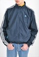 VINTAGE ADIDAS SHELL JACKET IN BLUE