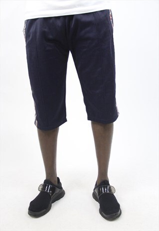 VINTAGE 90'S NAVY SPORT SHORTS