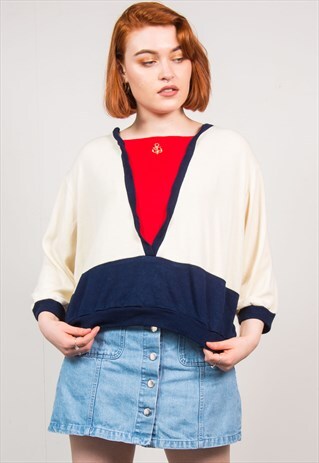 VINTAGE 80'S TOP JUMPER