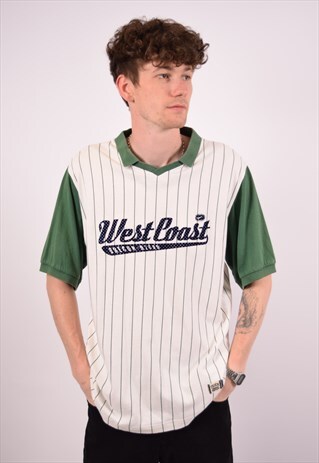 VINTAGE NIKE WEST COAST POLO SHIRT MULTI