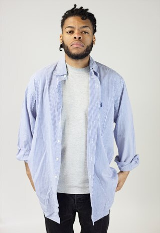 VINTAGE POLO RALPH LAUREN CHECK SHIRT