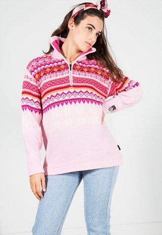 ON SALE VINTAGE 80S CLASSIC KNITWEAR JUMPER / S0043
