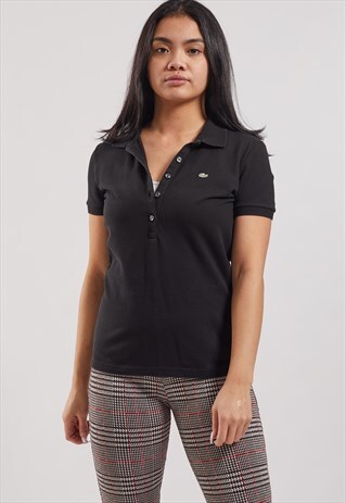 VINTAGE LACOSTE SHORT SLEEVE POLO TOP