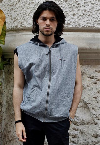 CHAMPION VINTAGE SLEEVELESS HOODIE COD. 650