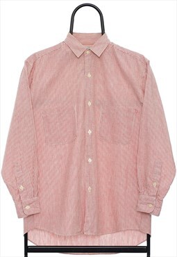 Vintage Bazz Red Striped Shirt Womens