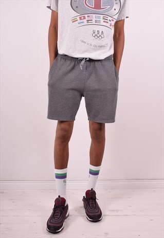 LACOSTE MENS VINTAGE SHORTS W38 GREY 90S