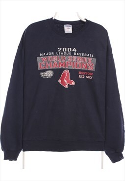 Jerzees 90's 2004 MLB Red Rox World Champs Sweatshirt Large 