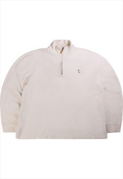 Vintage  Polo Ralph Lauren Sweatshirt Quarter Zip Beige