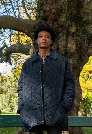 UNISEX VINTAGE 90S BARBOUR HERITAGE LIDDESDALE QUILTED JACKE