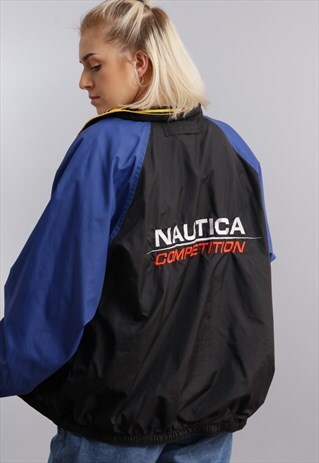 VINTAGE NAUTICA SHELL JACKET Z217
