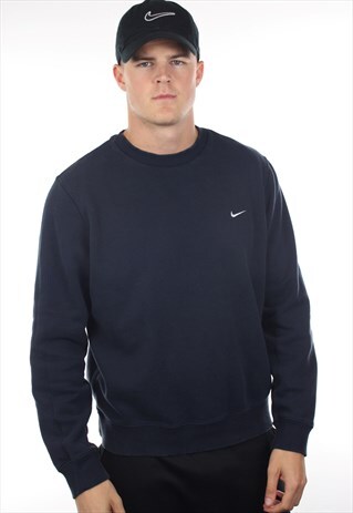 VINTAGE NIKE SMALL LOGO SWEATSHIRT JUMPER